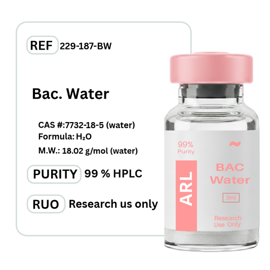 BAC Bacteriostatic Water